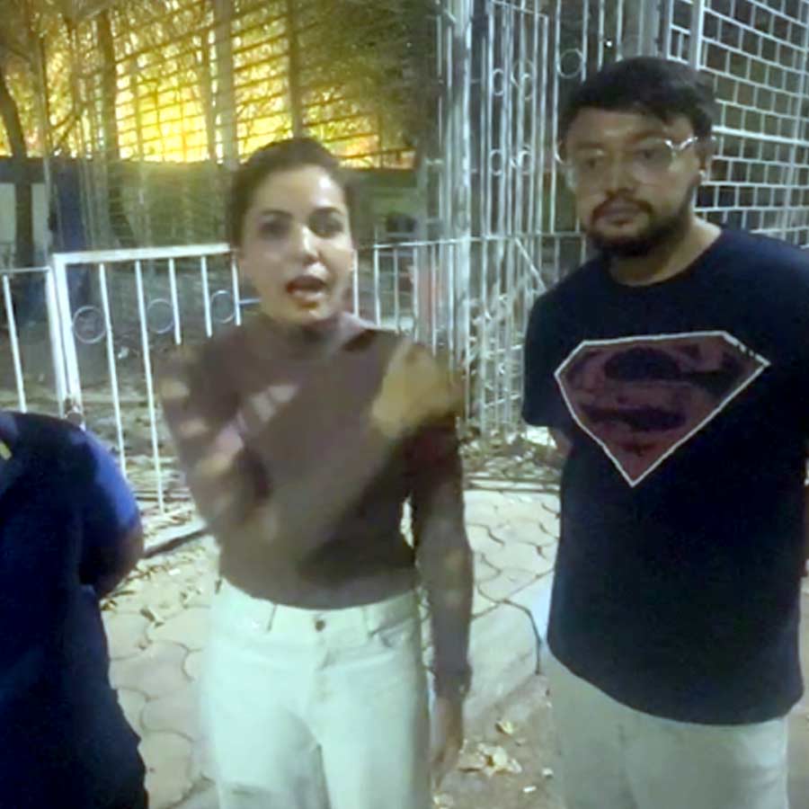 Actress Sayantani Mallick and Indranil Mallick got injured for feeding street dogs dgtl