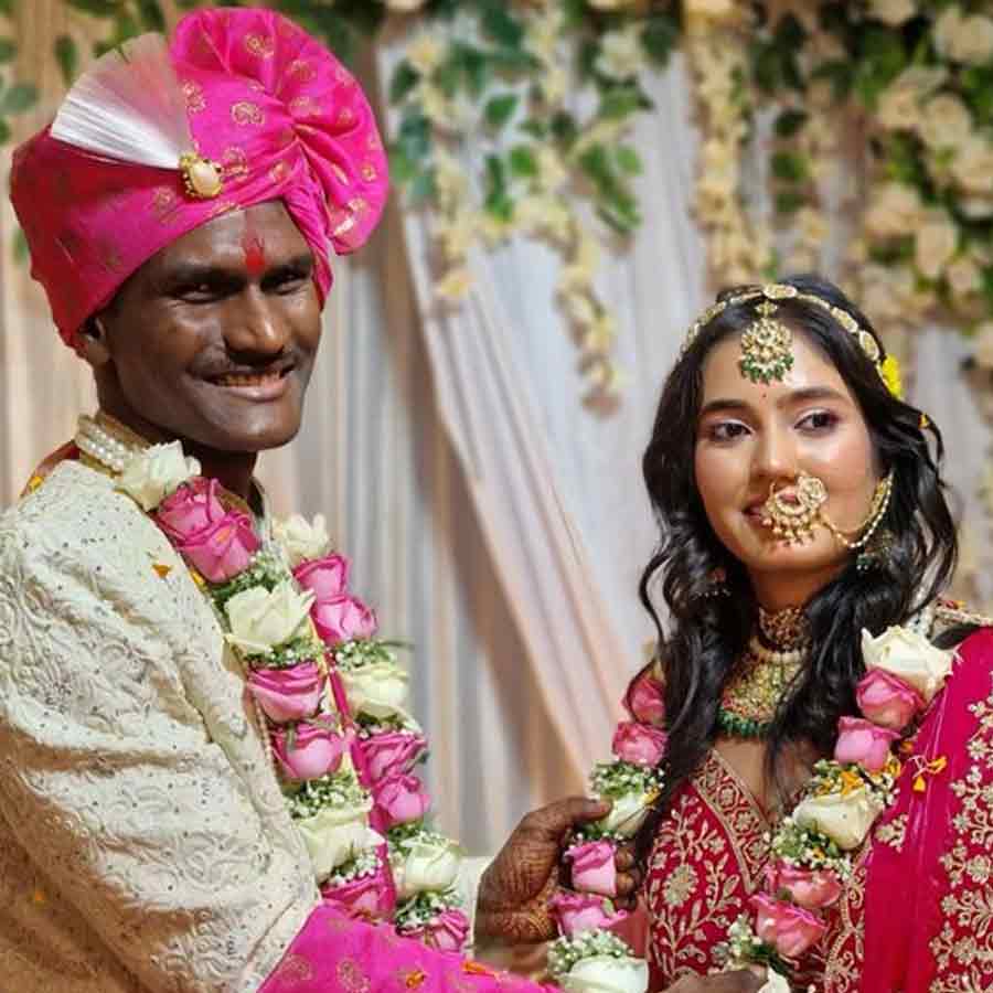 Newlywed couple from Madhya Pradesh faces backlash in internet for Skin Colour, sparks debate