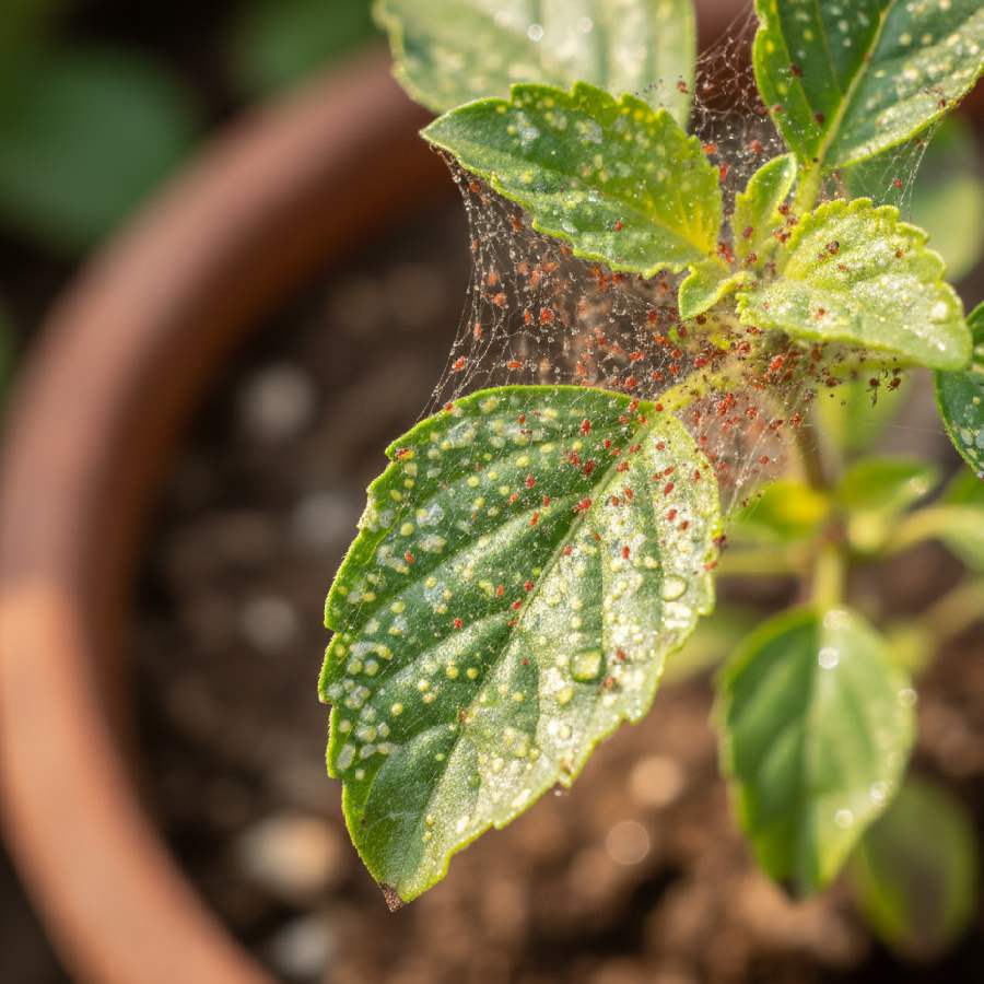 তুলসী গাছের মাকড়ের হানা রুখবেন কী ভাবে?