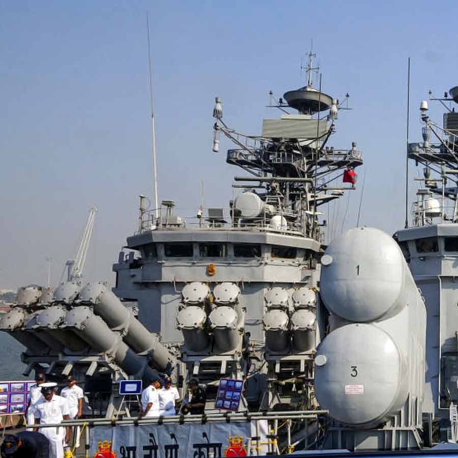 Two frontline Guided Missile Corvettes