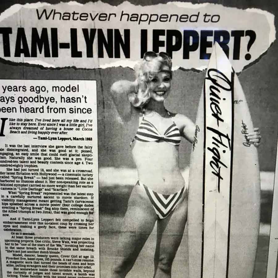 All you need to know about Tammy Lynn Leppert, American model-actress who disappeared mysteriously