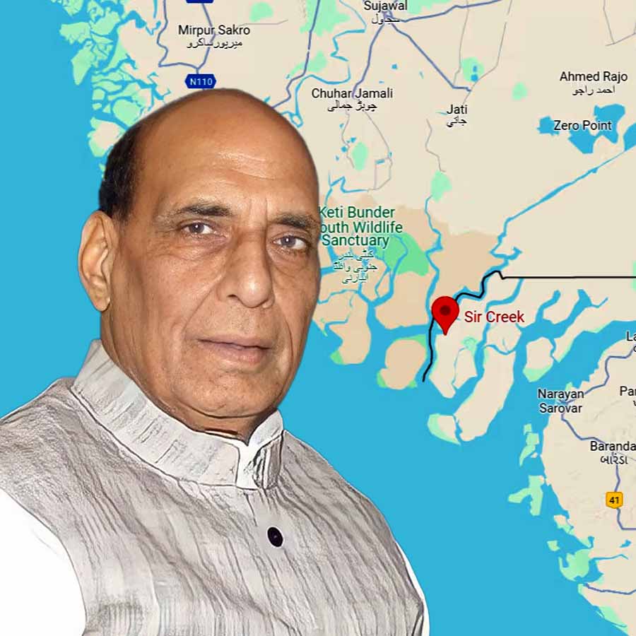 Defence Minister Rajnath Singh warns Pakistan against aggressive approach towards Sir Creek dgtl