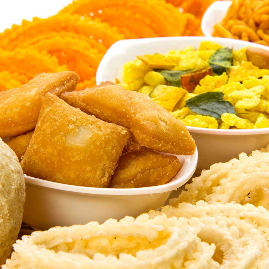 Healthy snacks for a festival evening