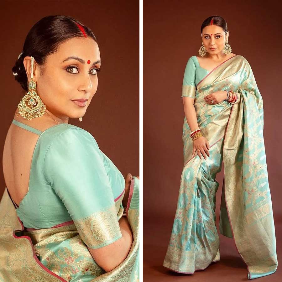 Actress Rani Mukherji explains why her daughter and husband is away from Durgapujo dgtl
