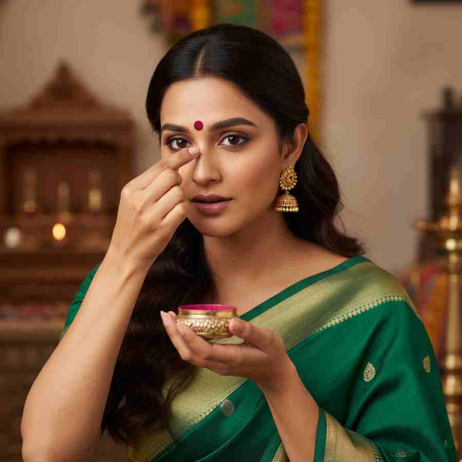 Adhesive bindis contain toxic chemicals that damage skin pigment and increase the risk of leukoderma