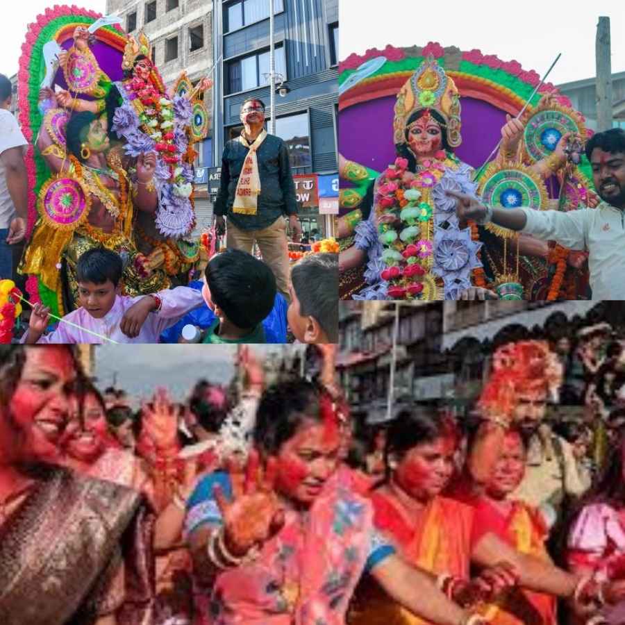 Bengalis in Srinagar Celebrate Vijayadashami with Durga Puja Procession dgtl
