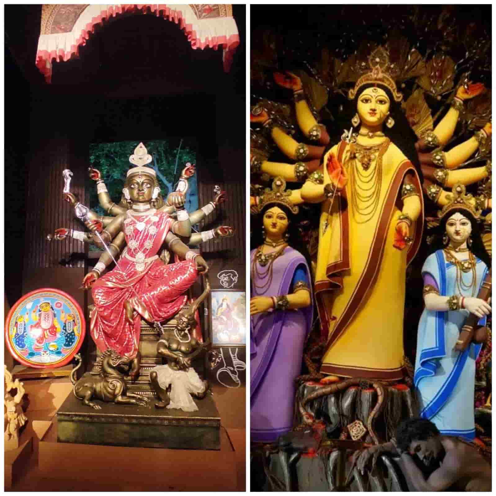 কুমোরটুলি সর্বজনীন এবং কুমোরটুলি পার্কের ঠাকুরও দেখতে আসতে পারেন। 