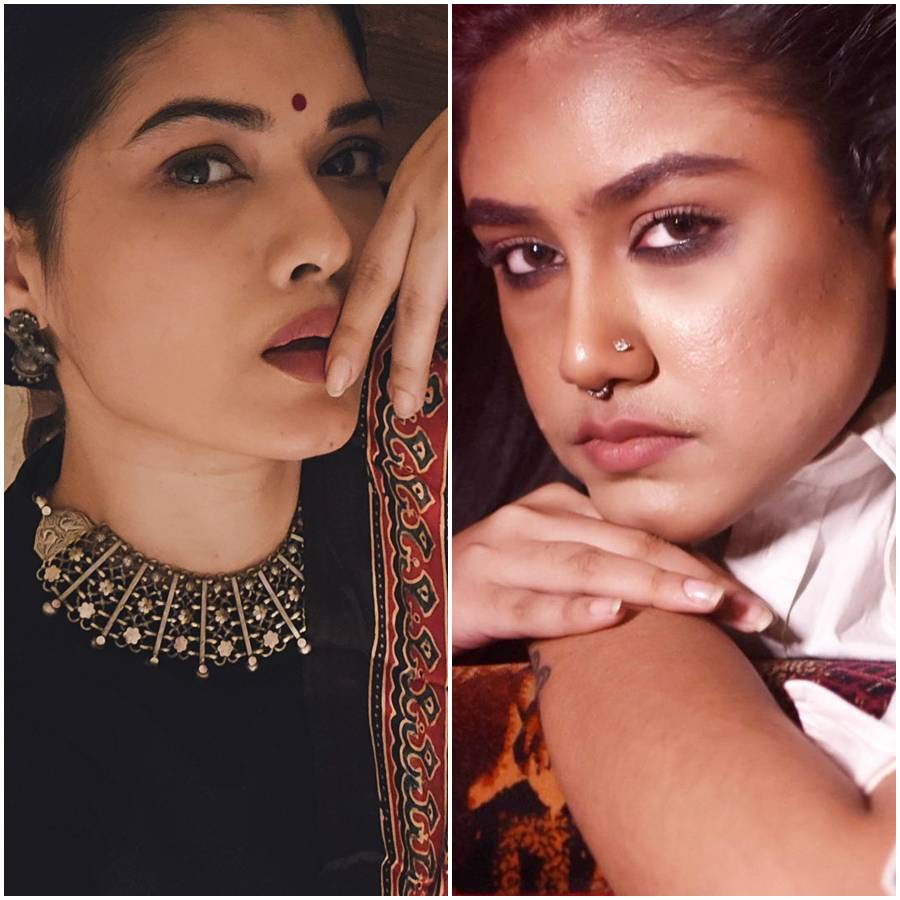 দুই নেপথ্য নায়িকা রোজা পারমিতা দে, ফিরদৌসি বসু।