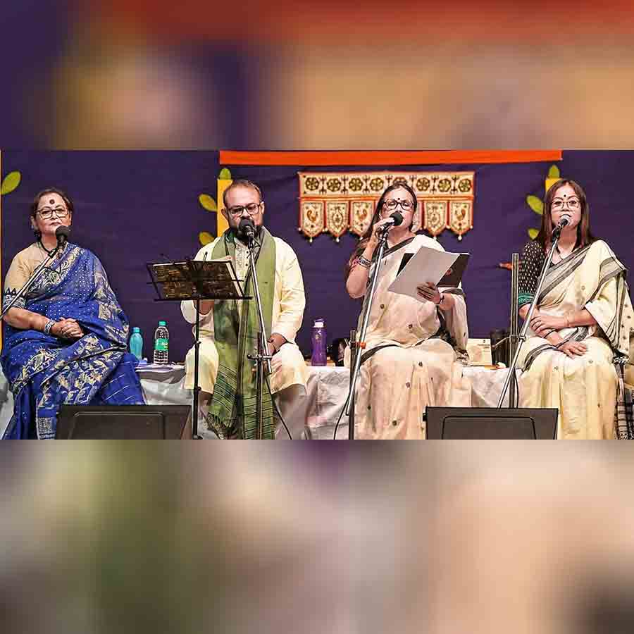 Review of a cultural programme held at Sisir Mancha