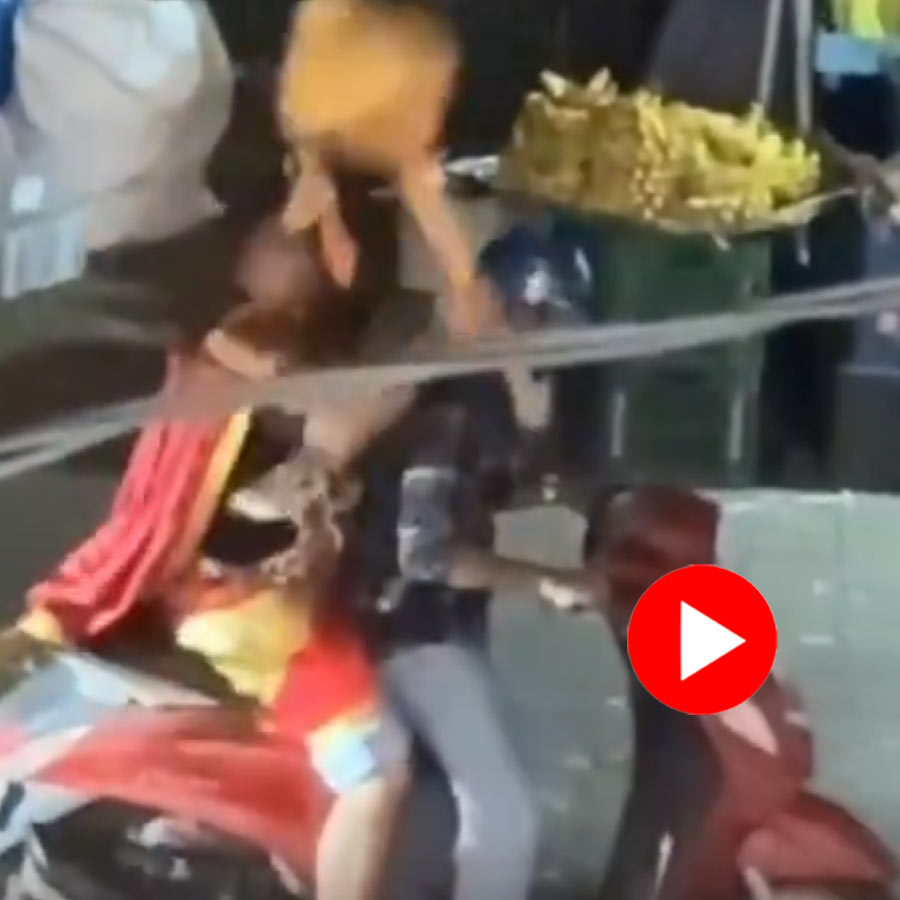 Video of ‘Hanuman’ riding a bike after being late for dusshera programme goes viral dgtl