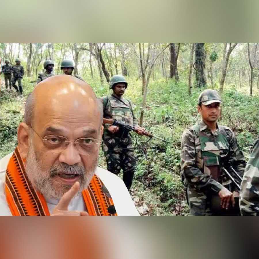 Amit Shah in Bastar of Chhattisgarh on 2-day visit