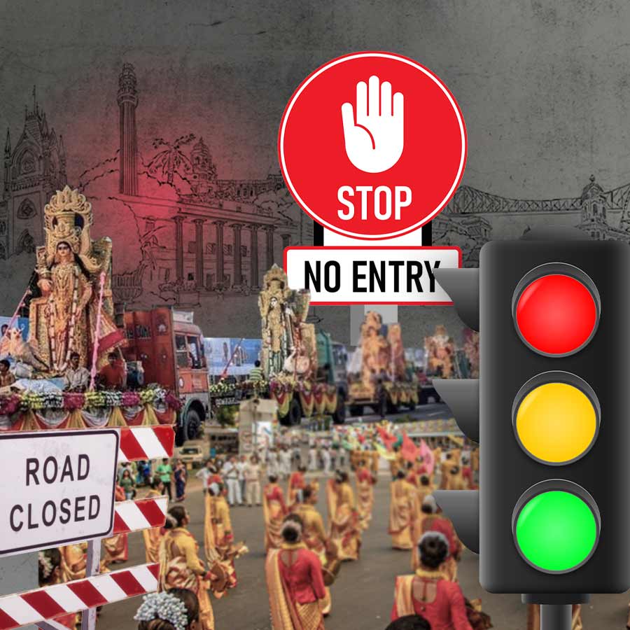 Durga Puja 2025 Carnival preparation at Red Road dgtl