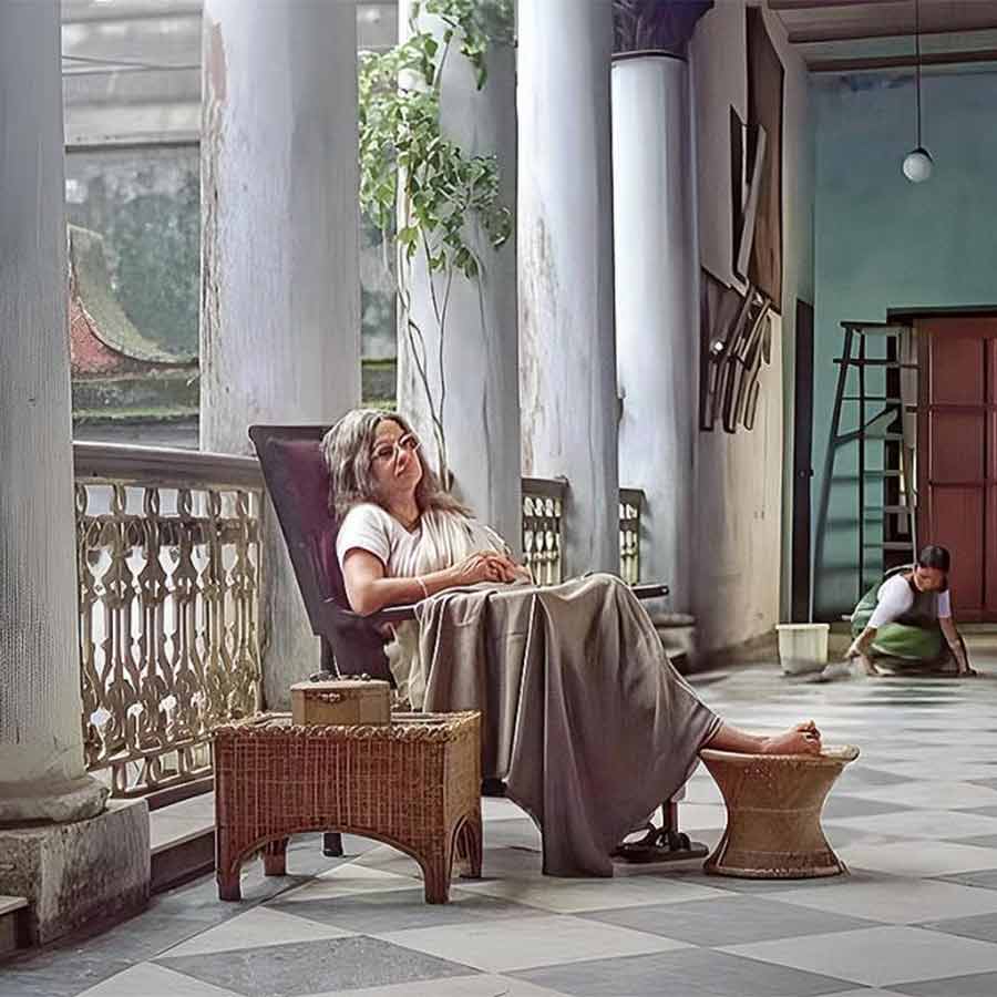 Bengalis have mixed the reality of society with Durga Puja