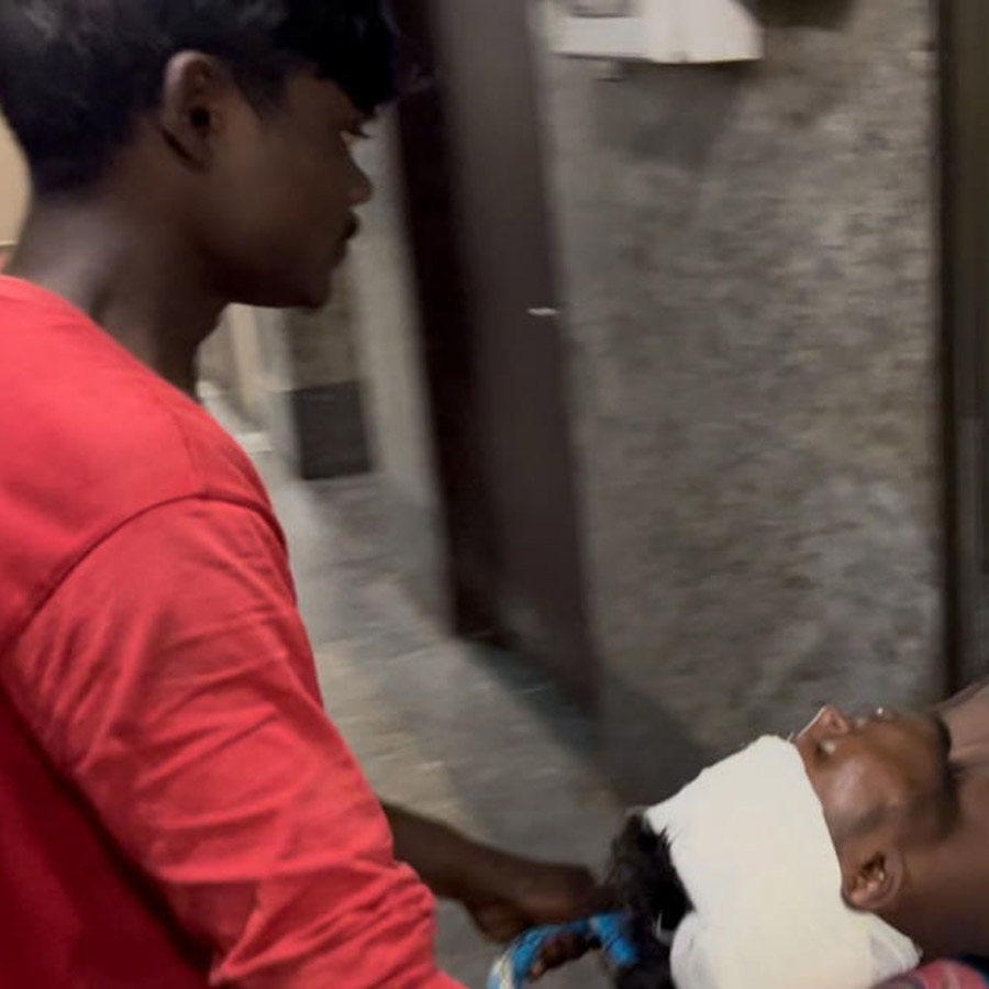 TMC internal conflict arose during Durga Idol Immersion in Suri, Birbhum