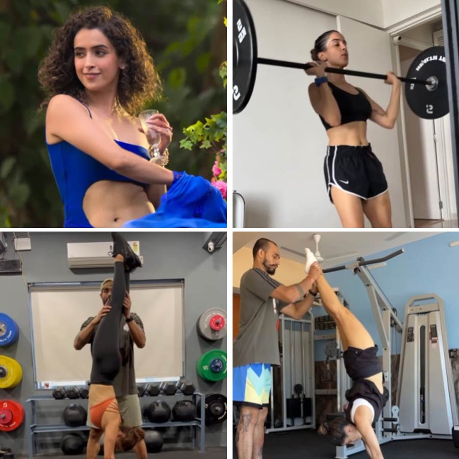 সান্যের শরীরচর্চা।