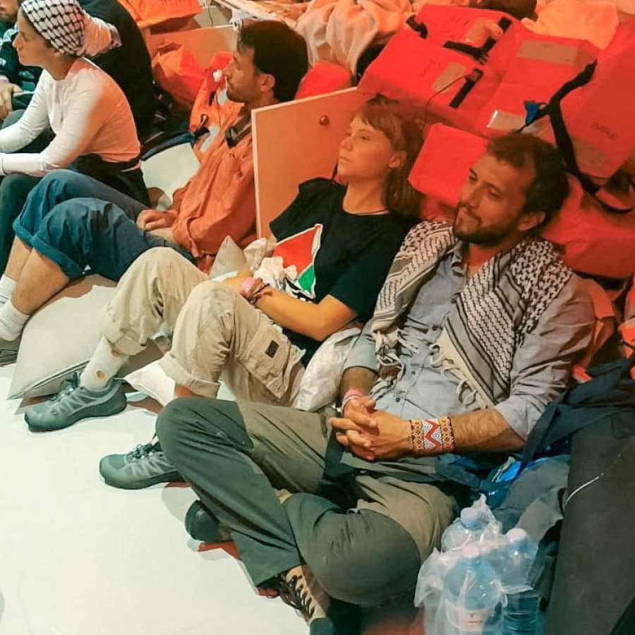 Dragged by hair, wrapped in Israeli flag, Activists claim Greta Thunberg mistreated in detention dgtl