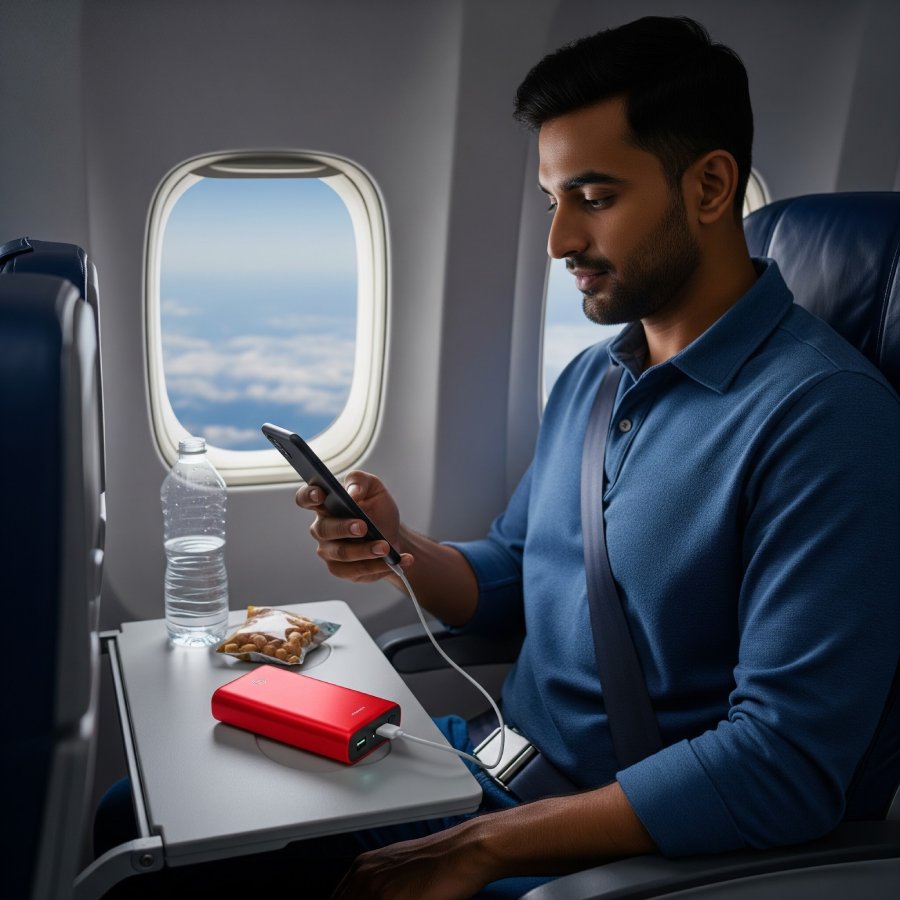 Airline introduced a new rule banning the use of power banks on board flights dgtl