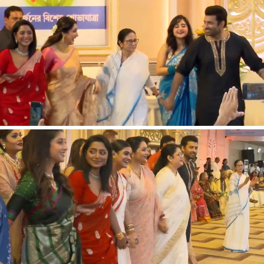 How Tollywood Actors Took Part In Durga Puja Carnival 2025 dgtl