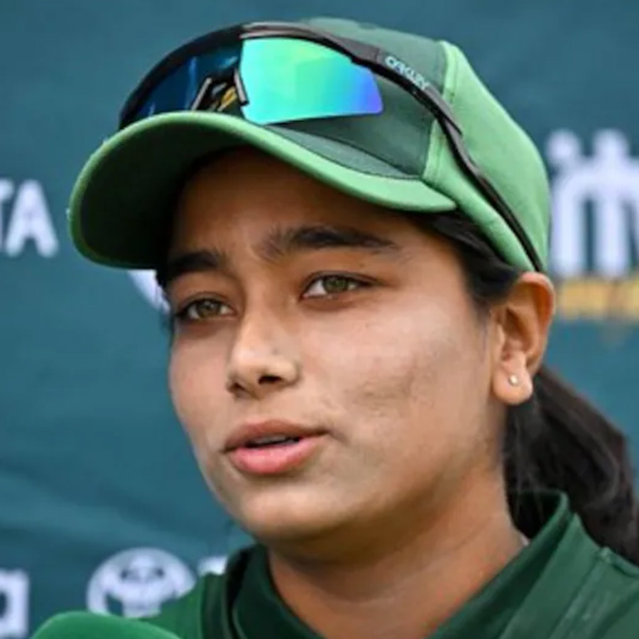পাক অধিনায়ক ফাতিমা সানা।