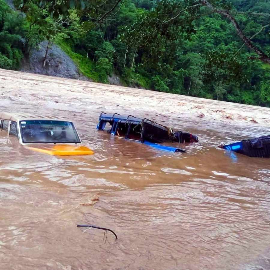 A tourist shared his experience amid flood situation in North Bengal