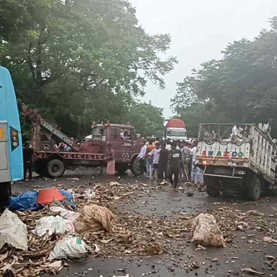 দুর্ঘটনার পরে।