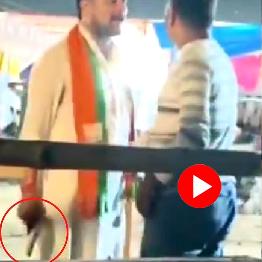 brawl between a man and organizers of during Ramleela event