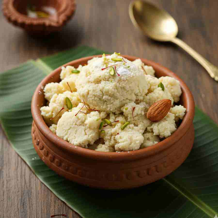 মাখা সন্দেশ।