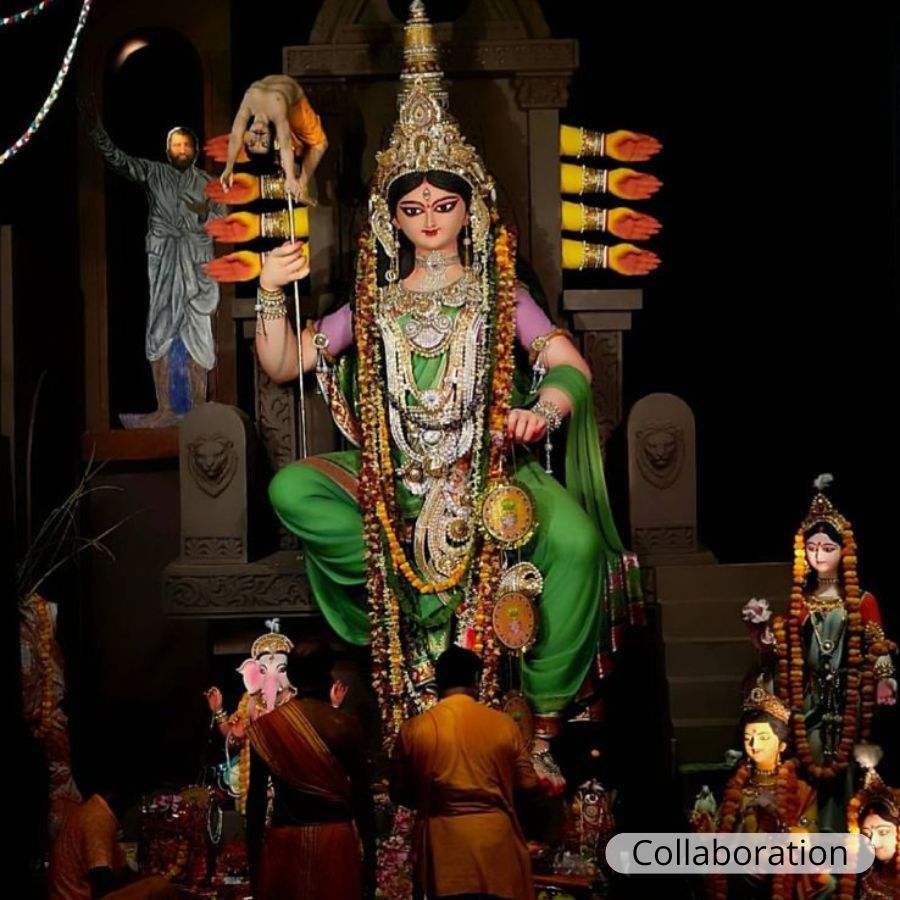 শ্রাবন্তী ঘুরে দেখলেন বড়িশা ক্লাব, ভবানীপুর ৭৫ পল্লী, চোরবাগান সর্বজনীন, আহিরীটোলা সর্বজনীন এবং সল্টলেক একে ব্লক।