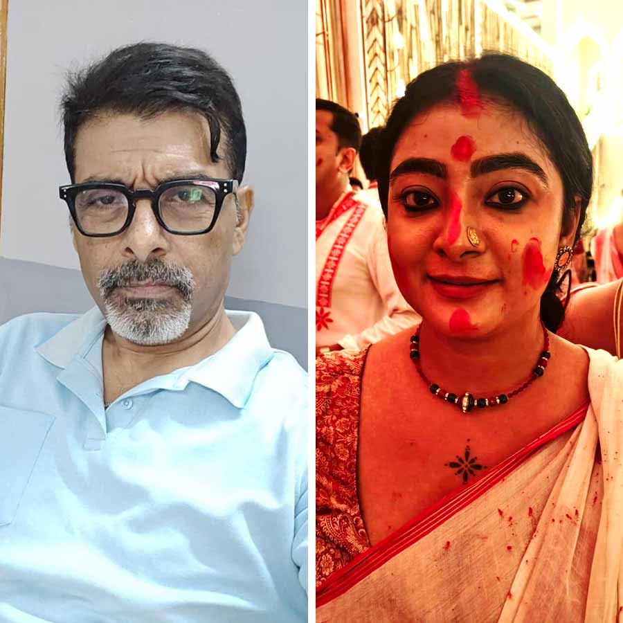 Sudip Mukherjee Ex Wife Pritha Chakraborty give reply to trolled for wearing Sindoor Sankha On Dashami dgtl