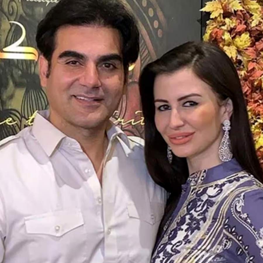 Arbaaz Khan and Giorgia Andriani