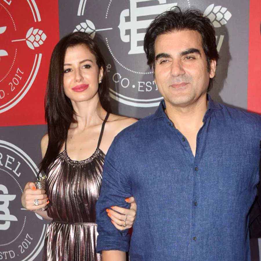 Arbaaz Khan and Giorgia Andriani