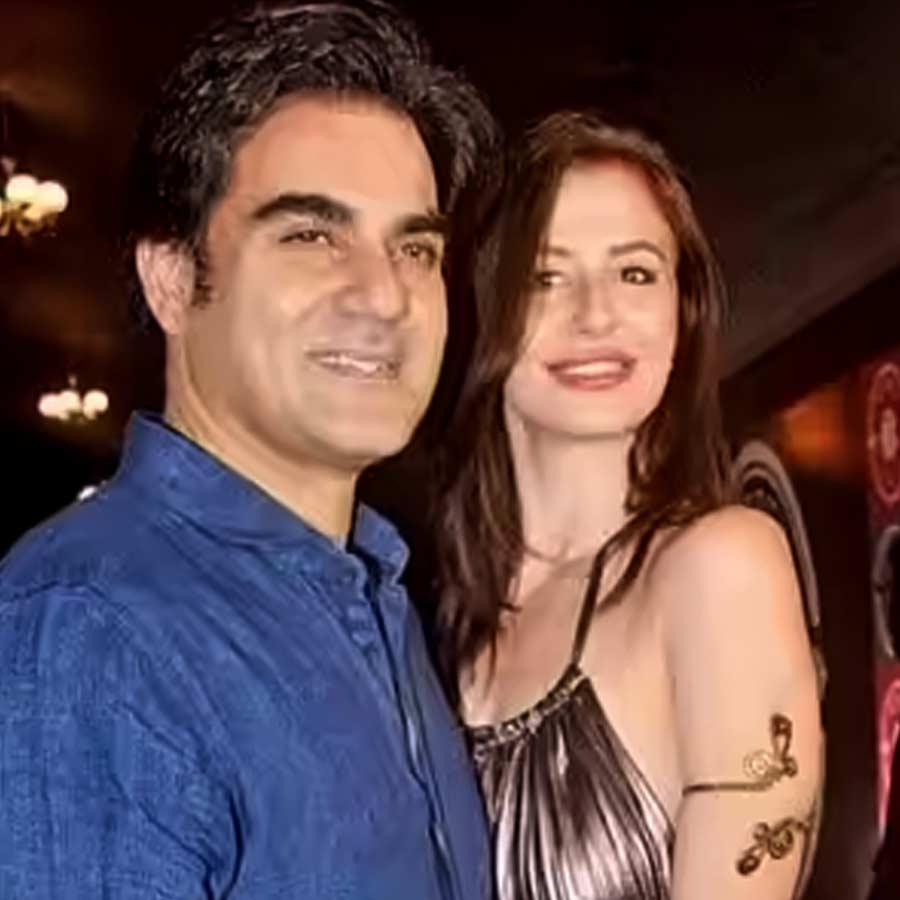 Arbaaz Khan and Giorgia Andriani