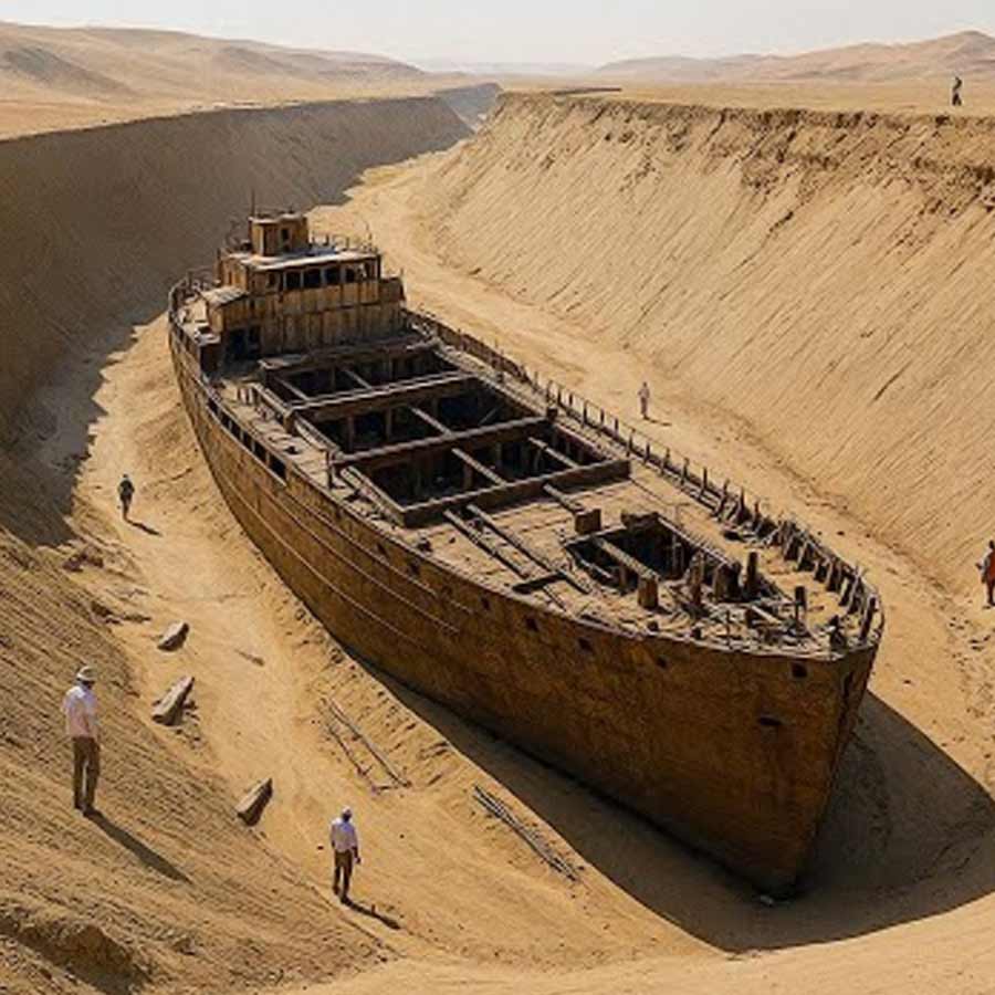 A 500-year-old Portuguese shipwreck found in Namibia’s desert