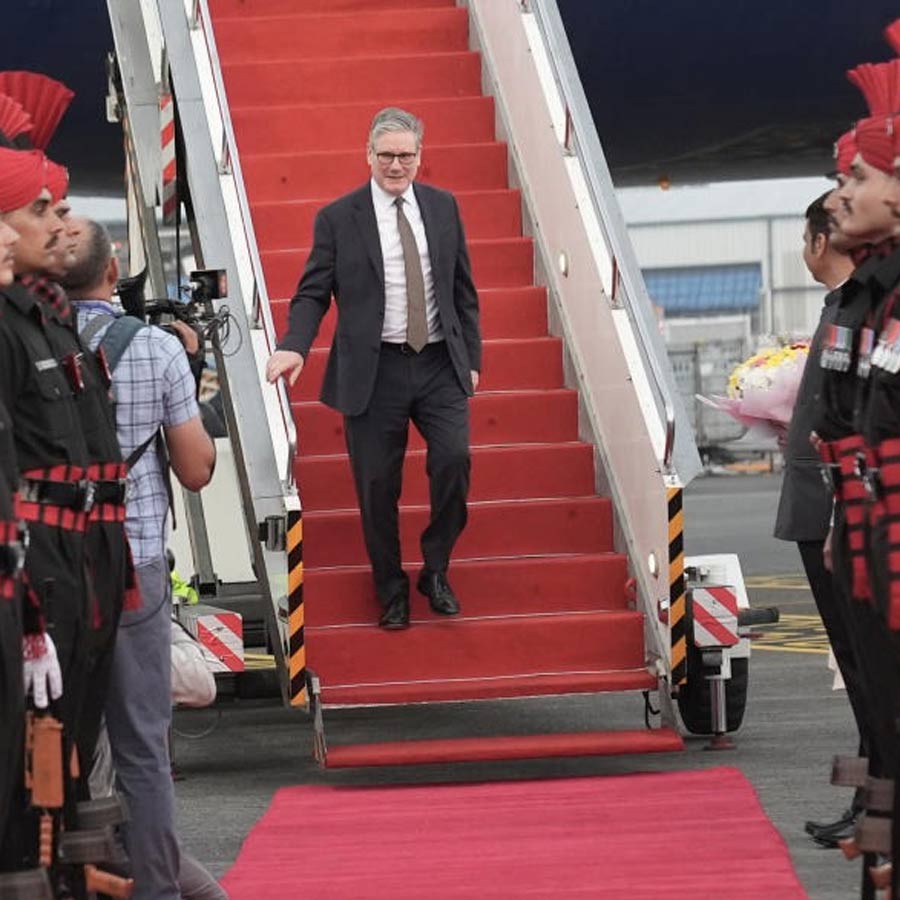 UK PM Keir Starmer lands in Mumbai for first India visit