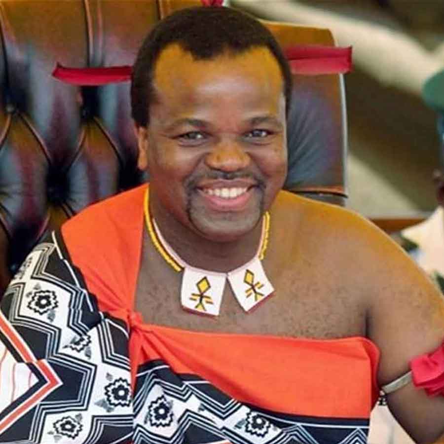 King Mswati III of Eswatini