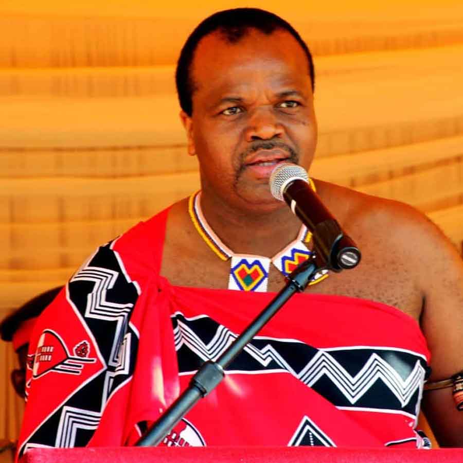 King Mswati III of Eswatini