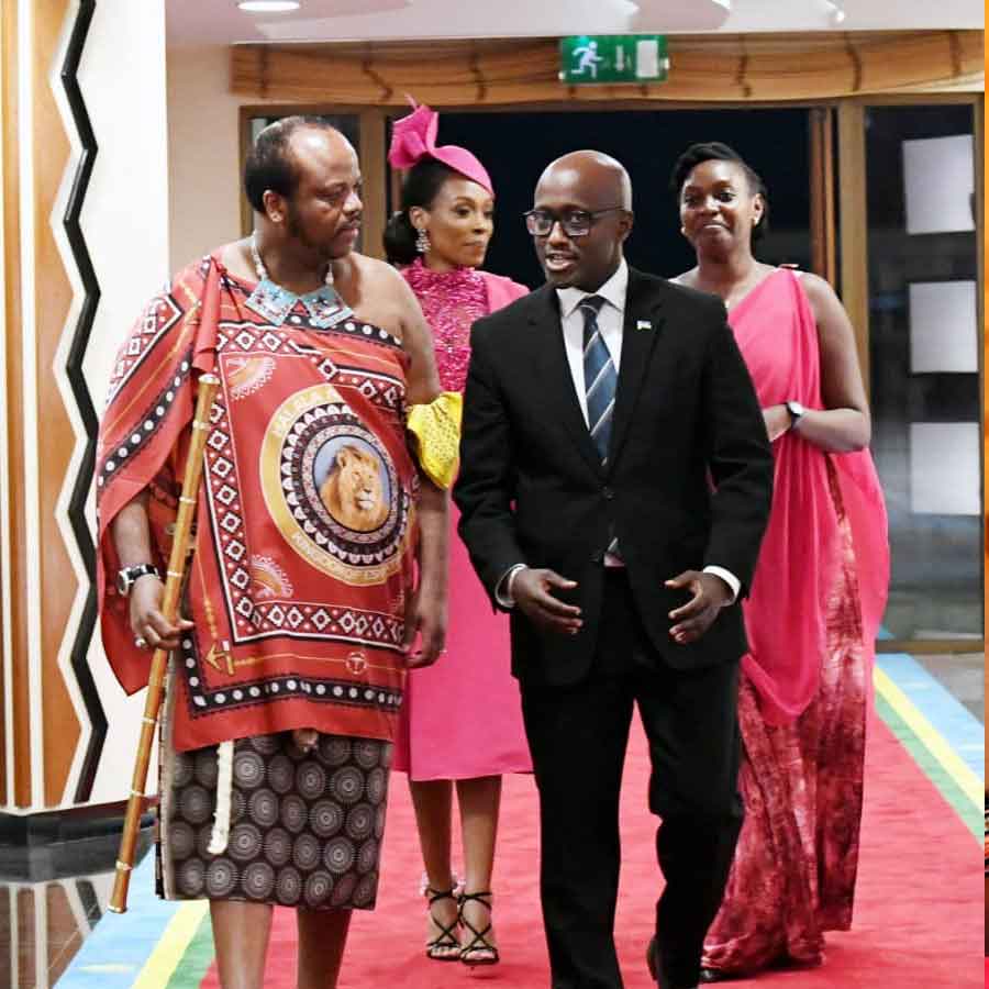 King Mswati III of Eswatini