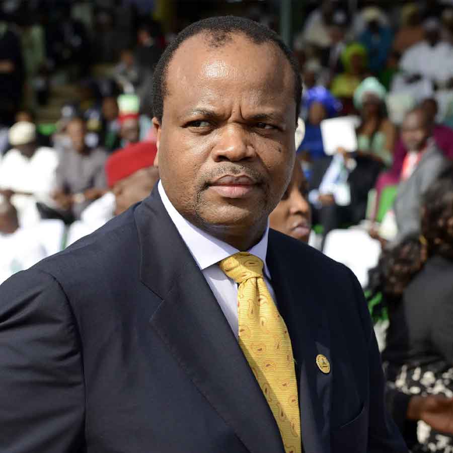 King Mswati III of Eswatini