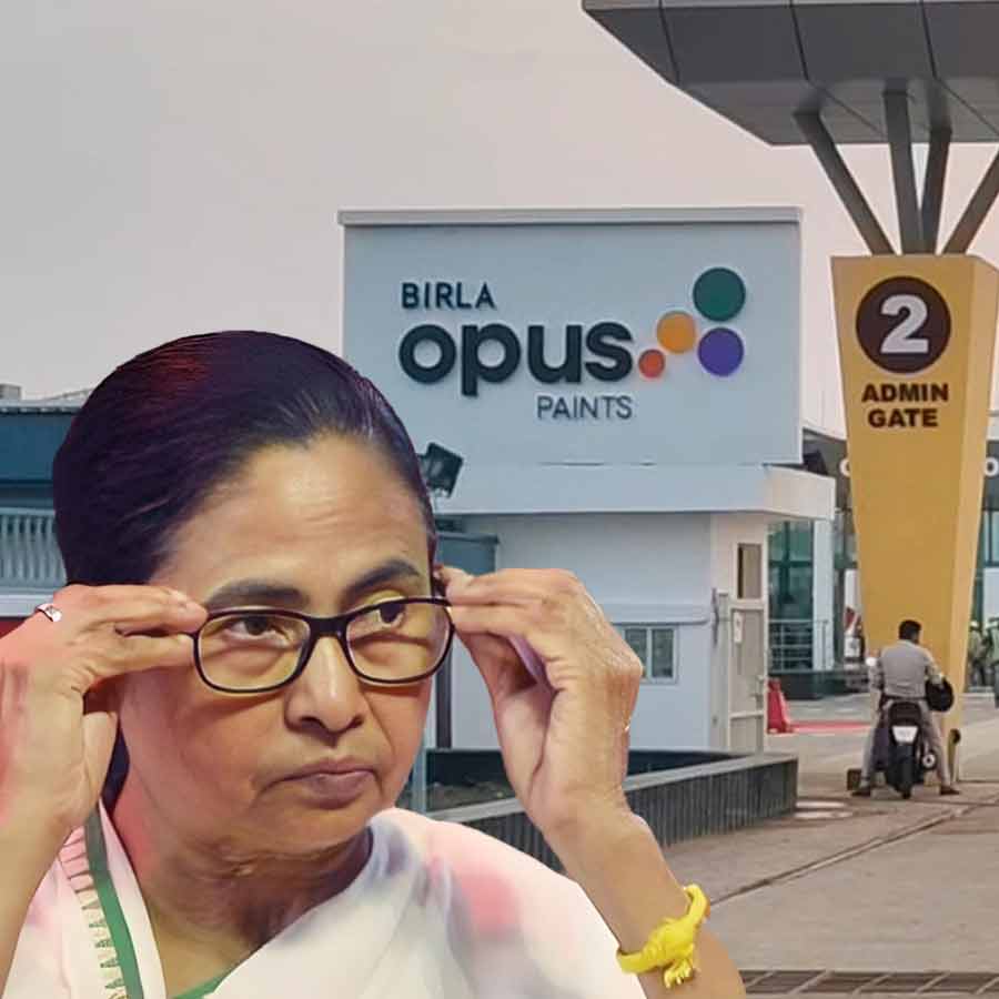 Birla group postponed the inauguration of the paints factory in Pingla, CM Mamata Banerjee was supposed to inaugurate it