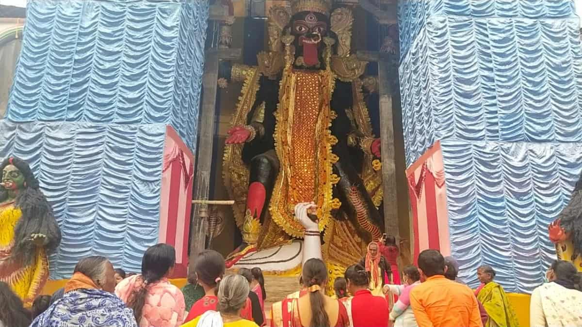 আর এখানকার নৃসিংহপুরের ৫২ হাতের কালী আকর্ষণের অন্যতম কেন্দ্রবিন্দু। 