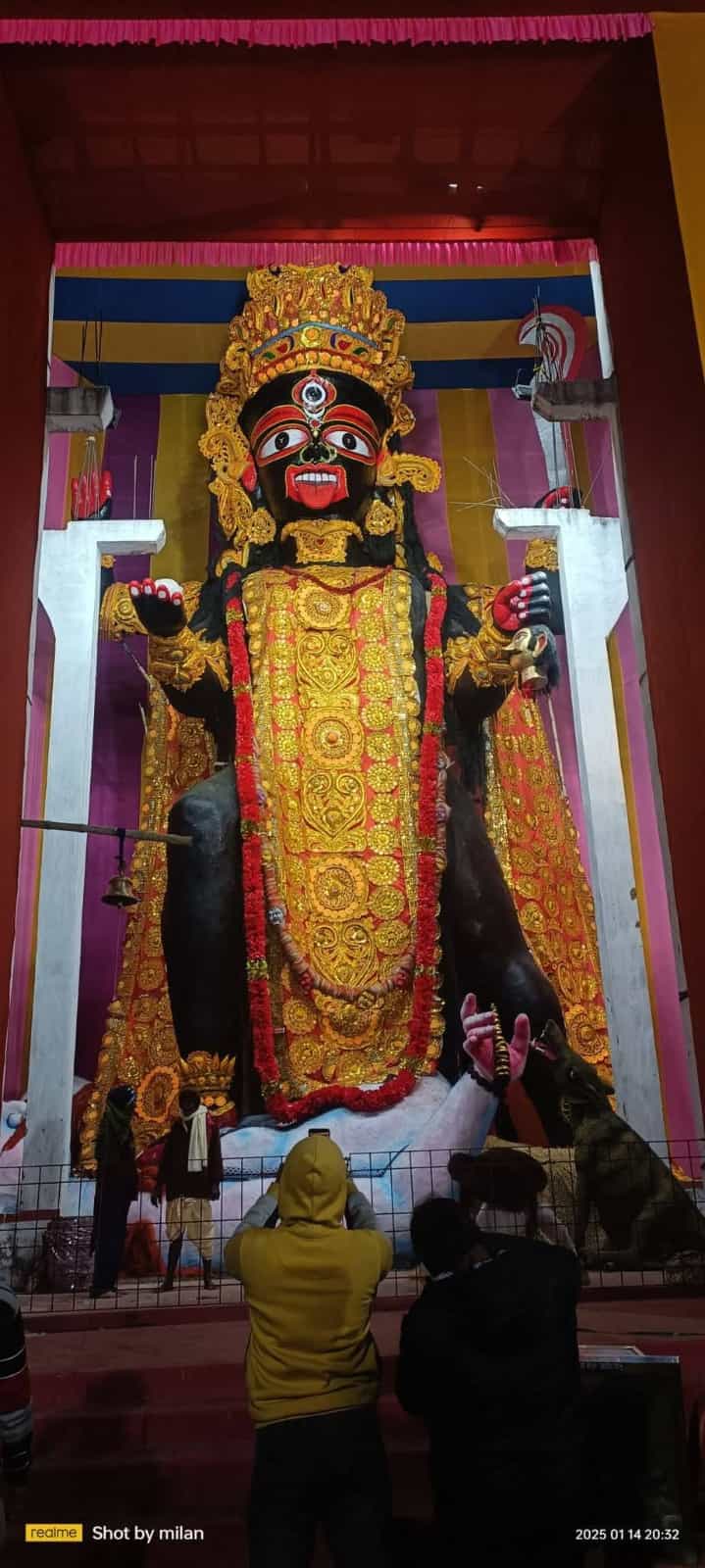 কথিত আছে নিমাই অর্থাৎ শ্রীচৈতন্যদেব যে ঘাট দিয়ে গঙ্গা পার করেছিলেন সেখানেই এই দেবী পূজিত হন। 