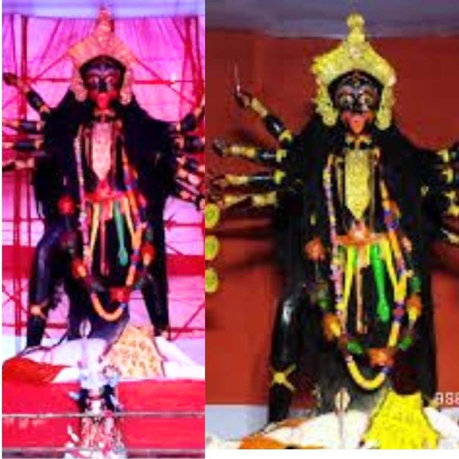 দশভুজা রূপে দেবী কালী যেন মনে করিয়ে দেন, ধর্ম-সংস্কৃতির সঙ্গে মিলেমিশে সমাজের আনন্দও কতটা প্রাণবন্ত হতে পারে। ( এই প্রতিবেদনটি ‘আনন্দ উৎসব’ ফিচারের একটি অংশ)।