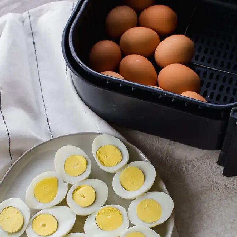How to cook eggs in air fryer dgtl