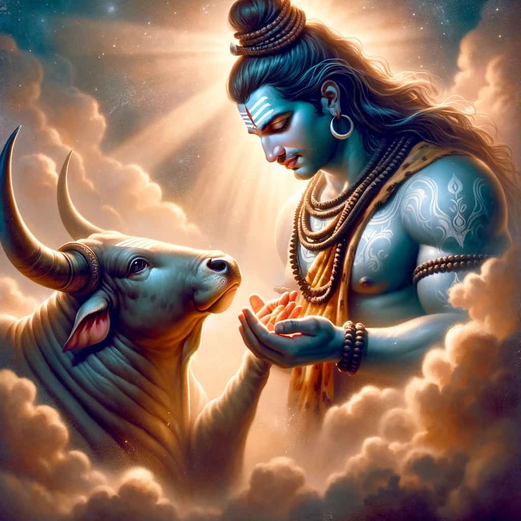 বলা হয়, মহাদেবের বাহন নন্দী দেবীর পুজো করতেন বলেই তাঁর এমন নামকরণ।  