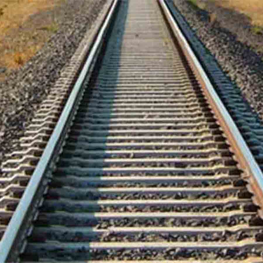 Van and local train collide in Belpukur