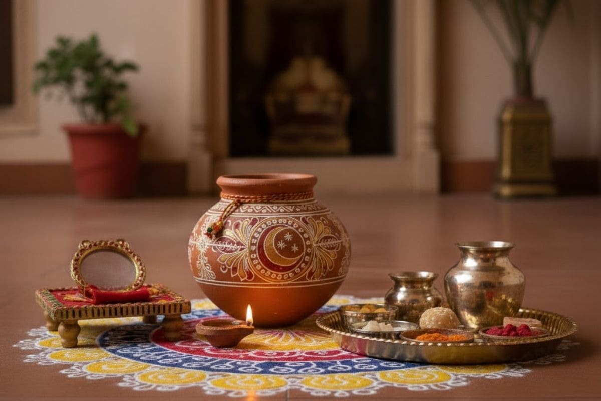 কেউ কেউ বলেন, ‘করবা’ নামের এক পতিব্রতা নারী ছিলেন। তিনি কুমিরের গ্রাস থেকে ফিরিয়ে এনেছিলেন নিজের স্বামীকে। তাঁর নামেই নাকি এই ব্রতের নামকরণ। 