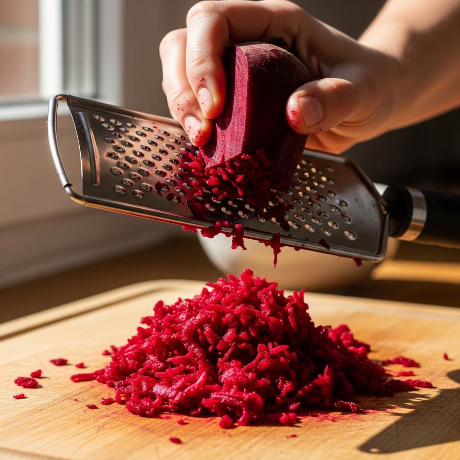 বিট গ্রেট করে মেশাতে হবে আরও কয়েকটি উপাদান।