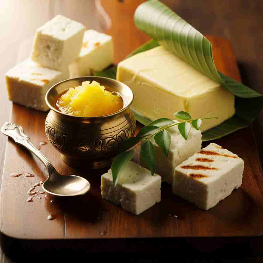 What are the best alternatives of Ghee, Butter and Cheese in food
