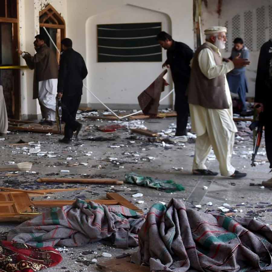 Six militants killed, seven policemen dead in attack on police training centre in Khyber Pakhtunkhwa of Pakistan dgtl