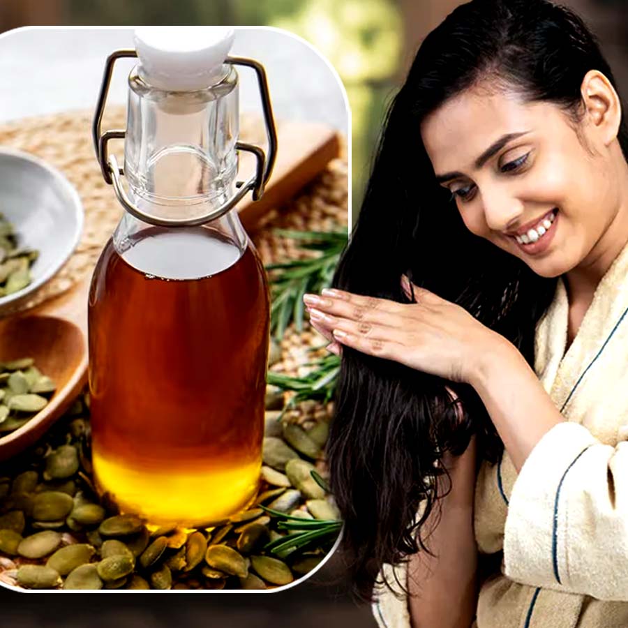 Pumpkin seed oil is really good for hair and how to use this dgtl